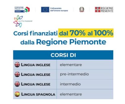 Corsi Finanziati dalla Regione Piemonte